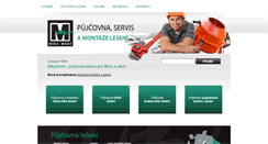 Desktop Screenshot of mikamont.cz